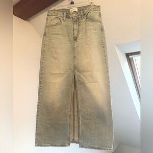 Universal Thread denim maxi skirt